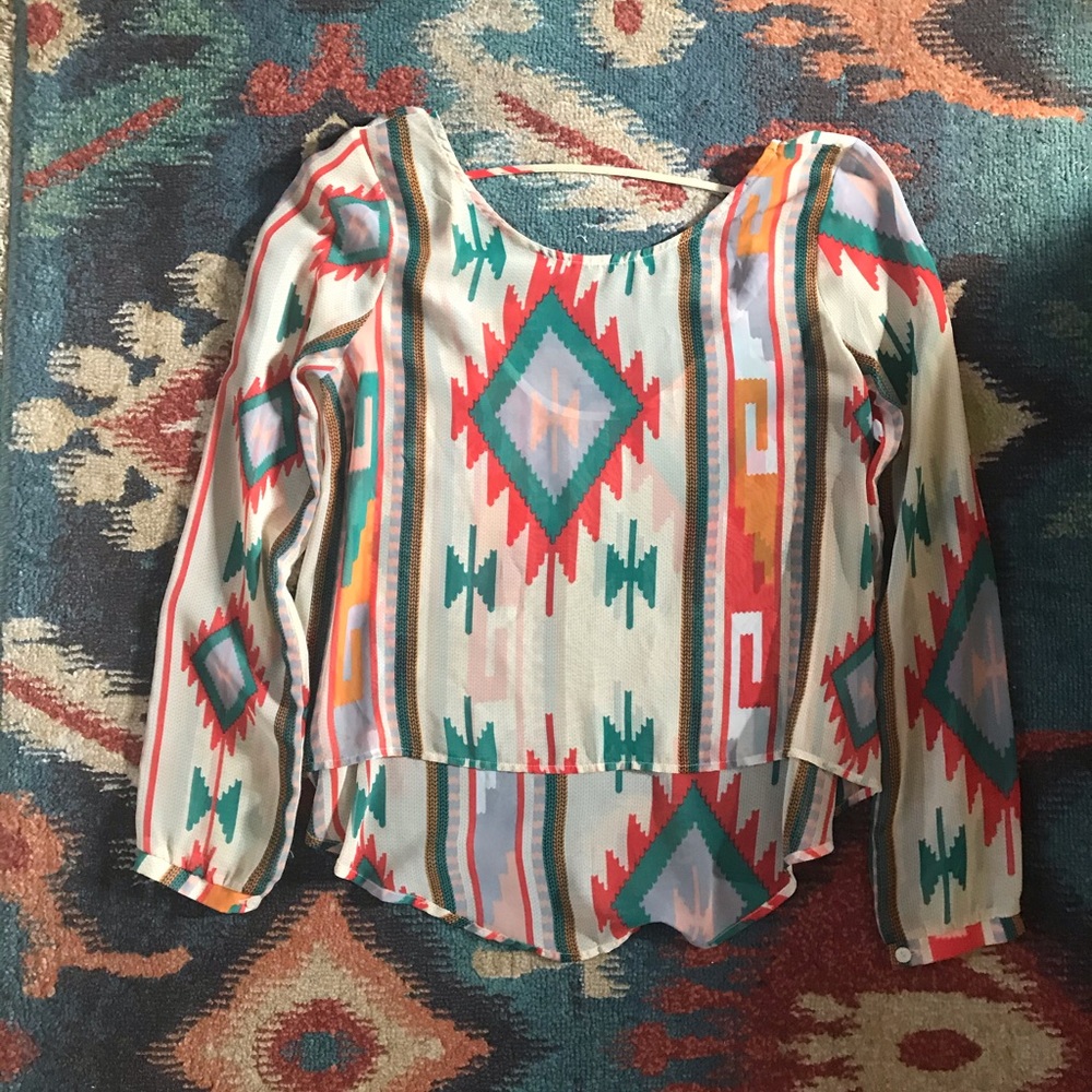 Aztec Blouse